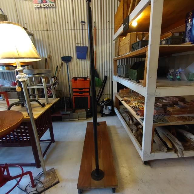 [In-store pickup only] Wood Shelf Iron Hanger Stand Hanger Rack Store fixtures