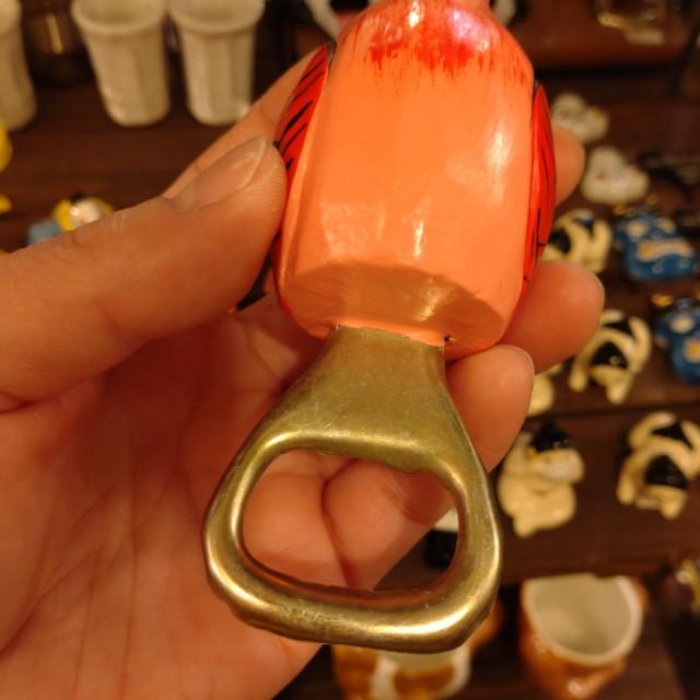 フラミンゴ栓抜き　ピンク　ビール　アルコール　アニマル　ユニーク　フラミンゴ　動物　鳥　