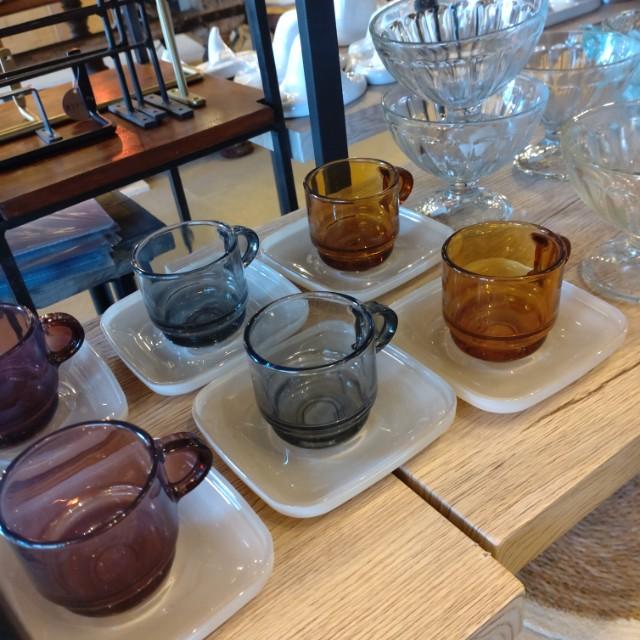 エスプレッソカップ&ソーサー　カフェ　コーヒー　エスプレッソ　デミタス　コーヒーカップ