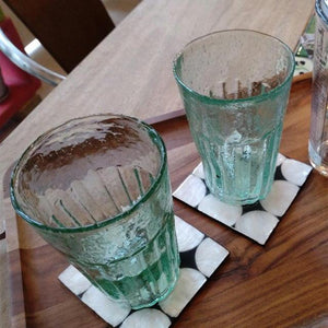 ベトナム　ビアホイグラス　グリーン　タンブラー　ビールグラス　アルコールグラス　生ビール　コールドドリンク