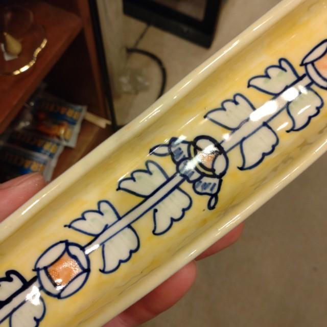 ブルーポタリ香立て　全3種　香立て　陶器　セラミック　インド　シャイプール　お香　線香　瞑想　リラックス　