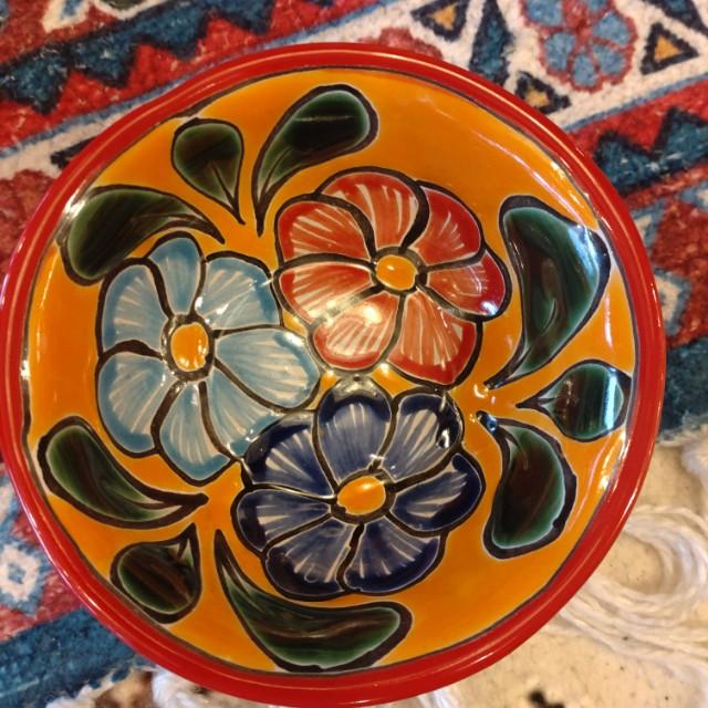 Mexico Guanajuato Ware Minibowl Red 2Types in total Smallbowl Yogurt Fruit bowl Small Plate Snacks