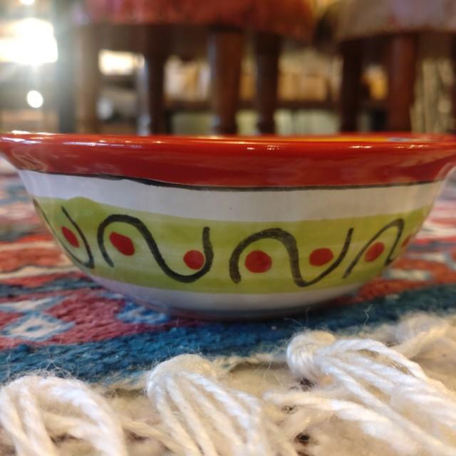 Mexico Guanajuato Ware Minibowl Red 2Types in total Smallbowl Yogurt Fruit bowl Small Plate Snacks