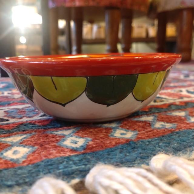 Mexico Guanajuato Ware Minibowl Red 2Types in total Smallbowl Yogurt Fruit bowl Small Plate Snacks