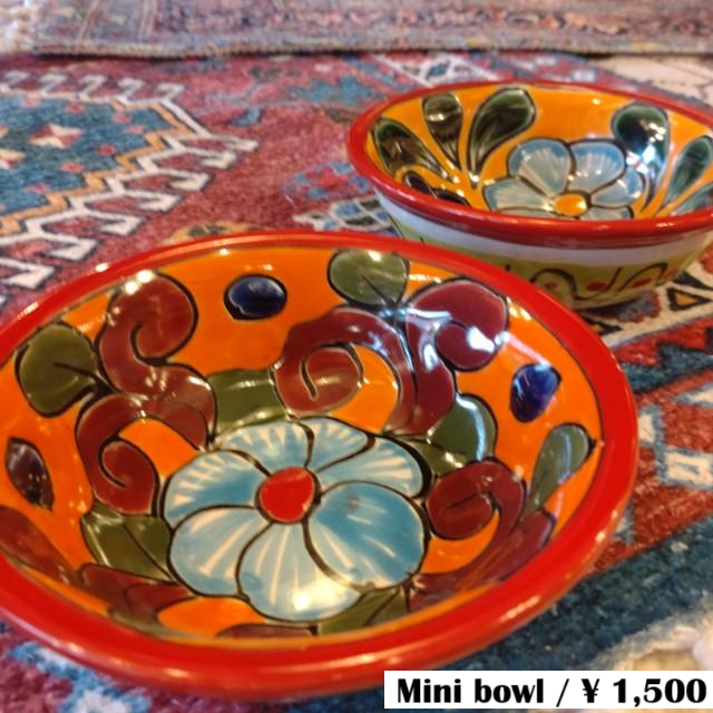 Mexico Guanajuato Ware Minibowl Red 2Types in total Smallbowl Yogurt Fruit bowl Small Plate Snacks