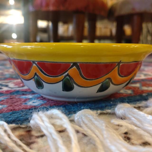 Mexico　Guanajuato Ware　Minibowl　Yellow 4Types in total　Smallbowl　Yogurt　Fruit bowl　Small Plate　Snacks