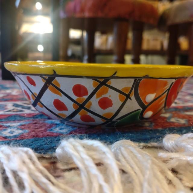 Mexico　Guanajuato Ware　Minibowl　Yellow 4Types in total　Smallbowl　Yogurt　Fruit bowl　Small Plate　Snacks