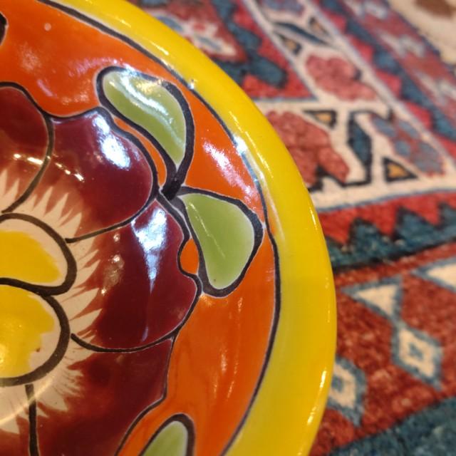 Mexico　Guanajuato Ware　Minibowl　Yellow 4Types in total　Smallbowl　Yogurt　Fruit bowl　Small Plate　Snacks