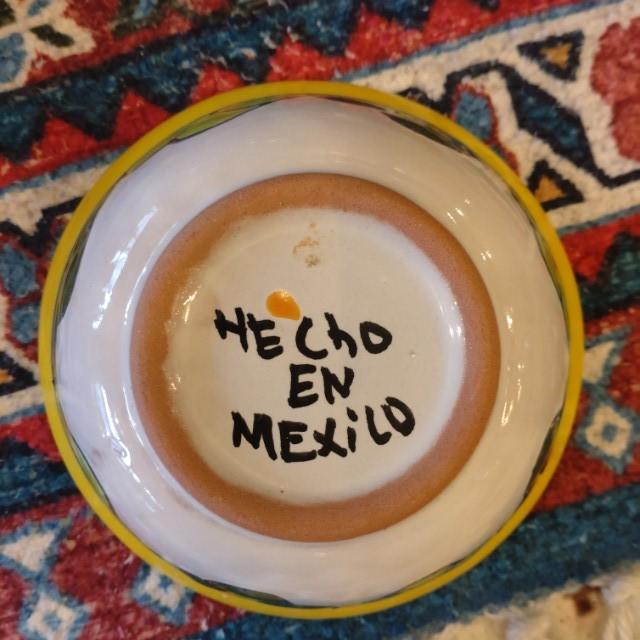 Mexico　Guanajuato Ware　Minibowl　Yellow 4Types in total　Smallbowl　Yogurt　Fruit bowl　Small Plate　Snacks