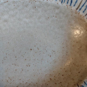 松葉楕円鉢【鉢 中鉢 日本製 美濃焼　和食器　和食　煮物　煮込み料理　