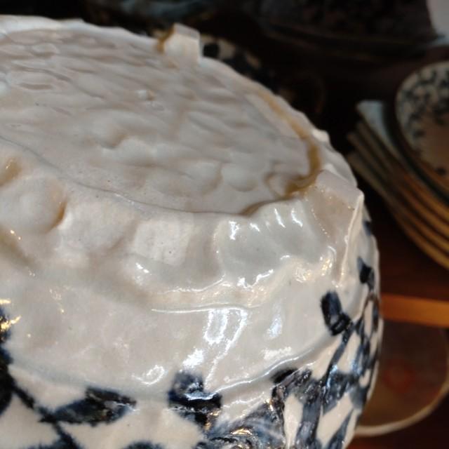 手書きたこ唐草　万能大鉢 大鉢 日本製 美濃焼 和食器 和食　煮物　角皿　小鉢　そば　うどん　麺類　麺鉢
