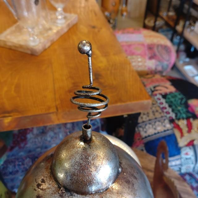 Metal Robo Puppet 　Size M　Gardening Object Robot　Ornaments　Retro　Antique Style　Handmade