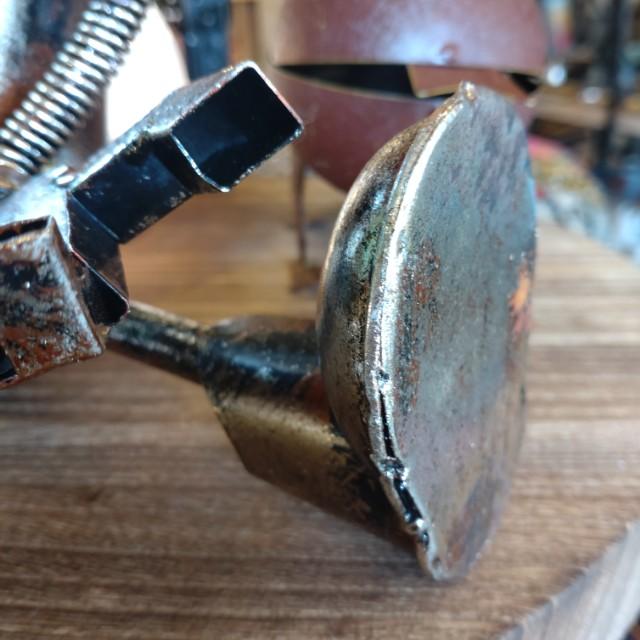 Metal Robo Puppet 　Size M　Gardening Object Robot　Ornaments　Retro　Antique Style　Handmade