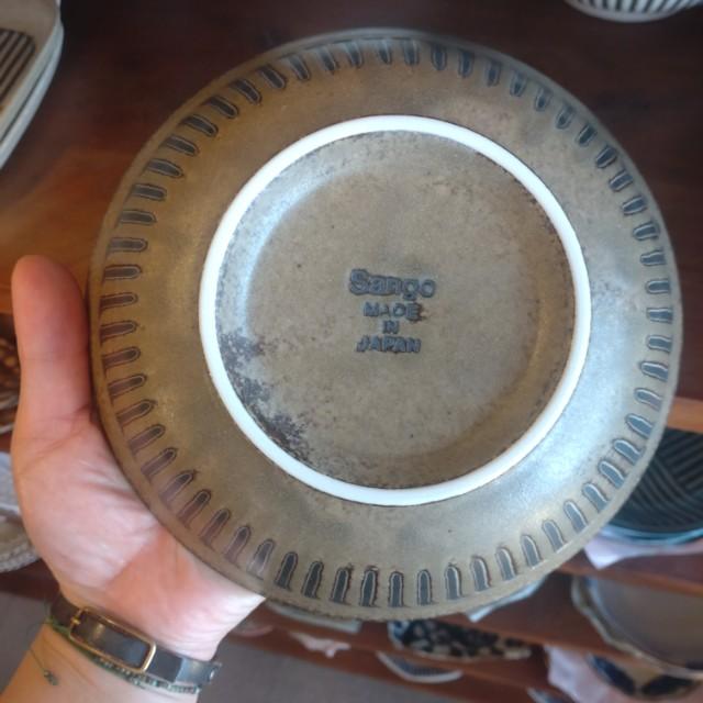 Striped Mortar Design Noodle Bowl, 2 Colors Available, Rice Bowl, Udon, Soba, Japanese Tableware, Mino Ware　