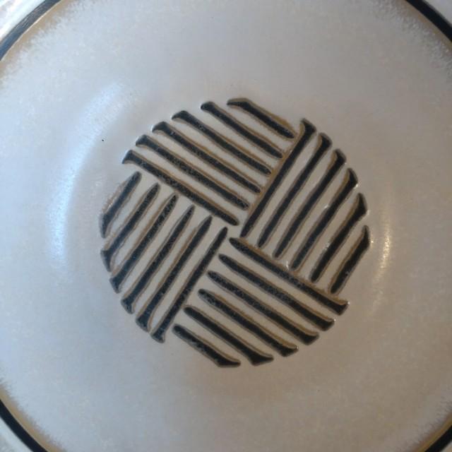 Striped Mortar Design Noodle Bowl, 2 Colors Available, Rice Bowl, Udon, Soba, Japanese Tableware, Mino Ware　