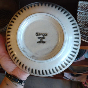 Striped Mortar Design Noodle Bowl, 2 Colors Available, Rice Bowl, Udon, Soba, Japanese Tableware, Mino Ware　