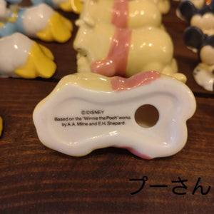 ディズニーすやすや箸置き　ディズニー　全4種　インテリア　立体感　陶磁器　催事　イベント　キッチン　