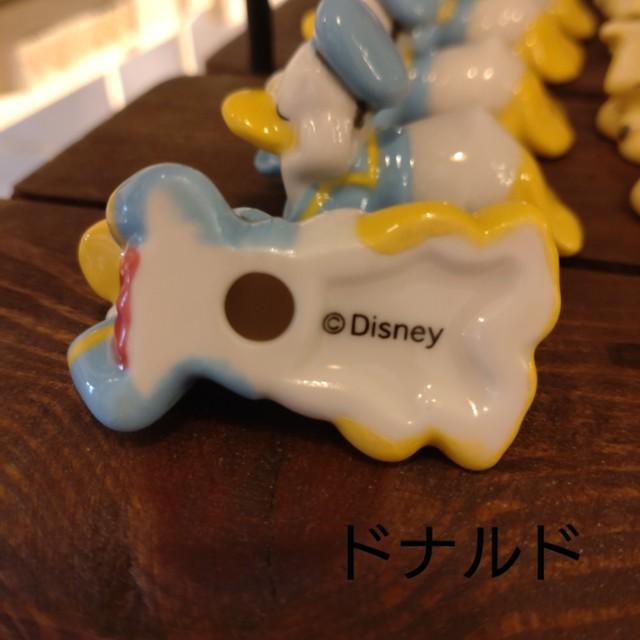 ディズニーすやすや箸置き　ディズニー　全4種　インテリア　立体感　陶磁器　催事　イベント　キッチン　
