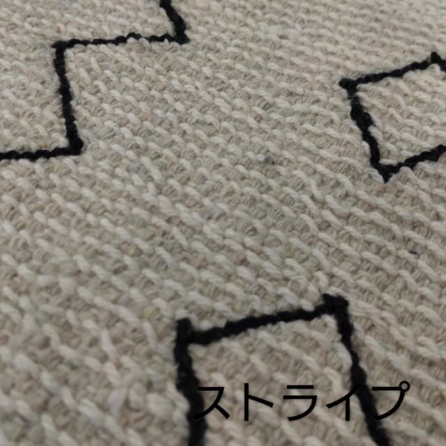 マットベルベリッシュ2　全3種　50×75　カラフル　モノクロ　　玄関　エントランス　ラグマット　インド