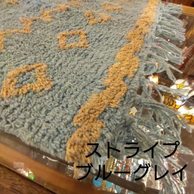 マットベルベリッシュ2　全3種　50×75　カラフル　モノクロ　　玄関　エントランス　ラグマット　インド