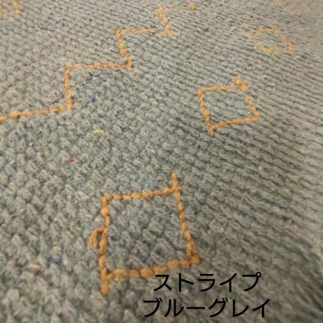 マットベルベリッシュ2　全3種　50×75　カラフル　モノクロ　　玄関　エントランス　ラグマット　インド
