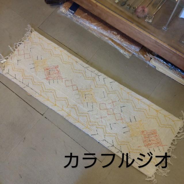 マット ロング ベルベリッシュ　　全4種　40×120　キッチン　ベッド　エントランス　ラグマット　インド