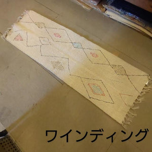 マット ロング ベルベリッシュ　　全4種　40×120　キッチン　ベッド　エントランス　ラグマット　インド