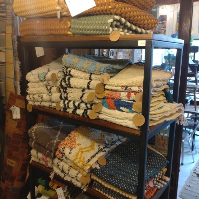 Mat Wool Deco 45x75 Ivory Wool Entrance Rug, India