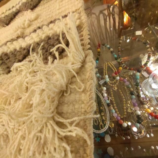 Mat Wool Deco 45x75 Brown Wool Entrance Rug, India