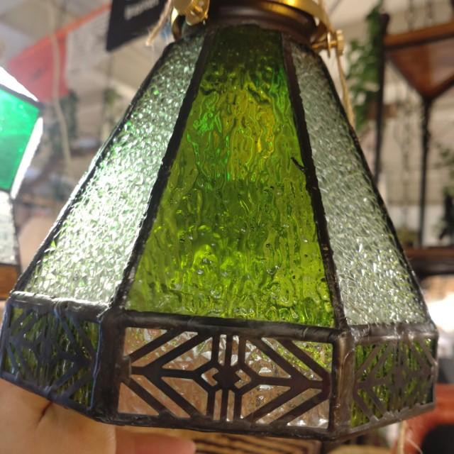 TOPANGA Lighting　ステンドグラスランプ　C　カラフル　ステンドグラス　吊照明　照明器具　光彩　リビング　キッチンカウンター　カフェ　BAR