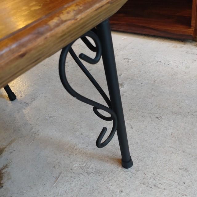 [In-store pickup only] TOPANGA Furniture Acacia Wood Mexican Tile Coffee Table Living Room Interior