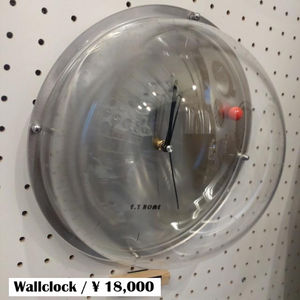 Topanga Furniture RETROSPECTIVE FUTURE CLOCK 26cm FURNITURE INTERIOR WALLCLOCK　
