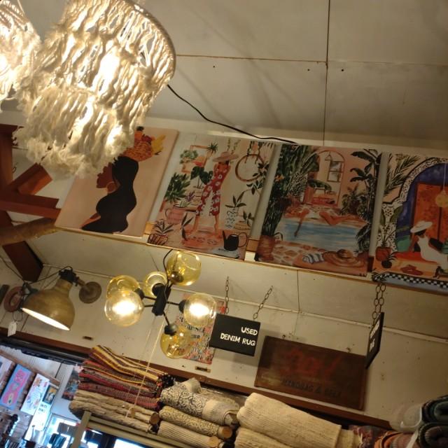 TOPANGA Zakka アートポスター　Woman carrying fruit　インテリア　壁掛け　置き型　空間演出　アート　　