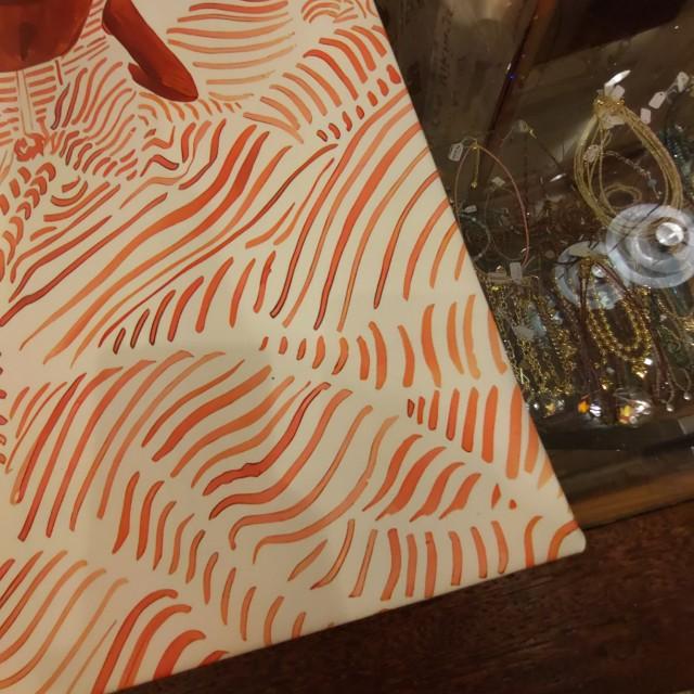TOPANGA Zakka アートポスター　Woman wearing one piece　インテリア　壁掛け　置き型　空間演出　アート　ウォールデコ