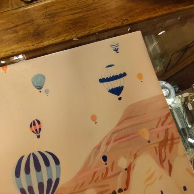 TOPANGA Zakka 地中海アートポスター　トルコカッパドキア　インテリア　壁掛け　置き型　空間演出　アート　　