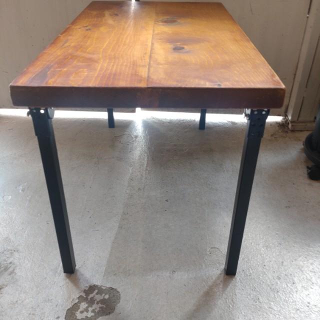 TOPANGA　Furniture　Ceder Wood Folding Table Anteique Vintage Feel Low Table