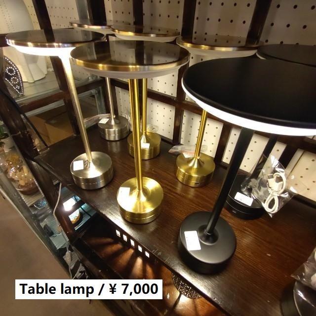 Topanga Lighting LED Touch Recharge Table Lamp, 3 Colors, Adjustable Brightness, Table Lamp, Bedroom Lamp, Desk Lamp