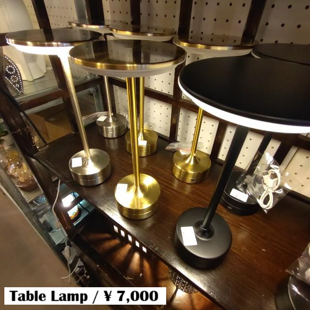 Topanga Lighting LED Touch Recharge Table Lamp, 3 Colors Available, Adjustable Brightness, Table Lamp, Bedroom Lamp, Desk Lamp