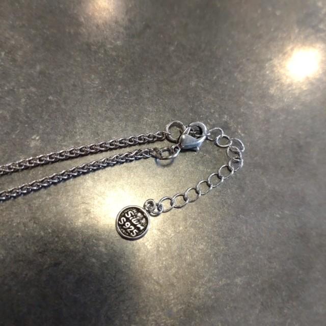 TOPANGA Jewelry　 Two Sparkling Rings　Necklace　Accessory　Starling Silver 925