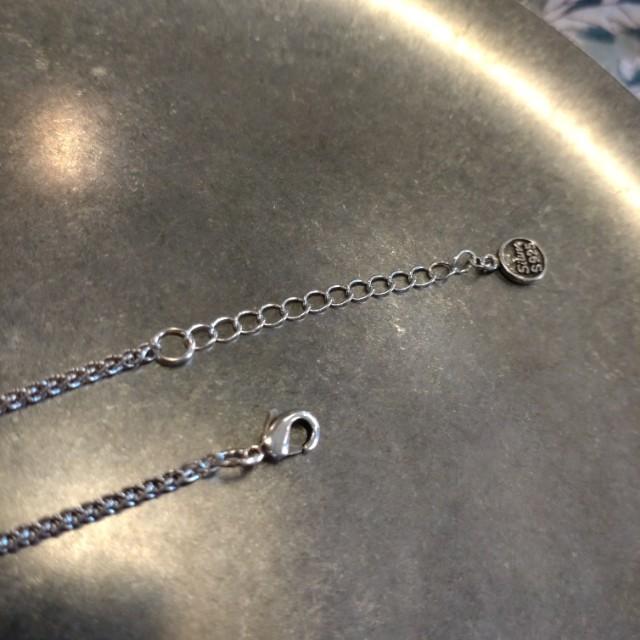 TOPANGA Jewelry　 Two Sparkling Rings　Necklace　Accessory　Starling Silver 925