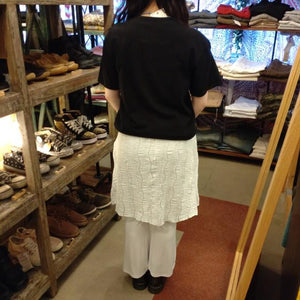 Topanga Lady's　レーススカートパンツ　全2種　ブラック　ホワイト　スカートパンツ　　