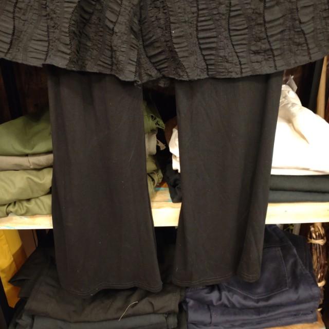 Topanga Lady's　レーススカートパンツ　全2種　ブラック　ホワイト　スカートパンツ　　