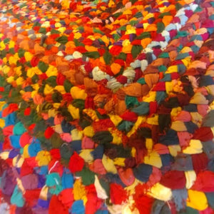 TOPANGA Homefurnishing Recycled Colorful Weaving Rug, 120x180cm