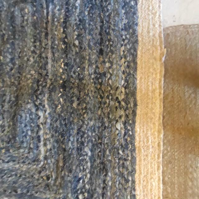 TOPANGA Homefurnishing Recycled Denim Weaving Rug, 120x180cm
