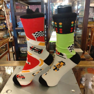 TOPANGA Socks Lady's Circuit Socks Car Carrace Racegame GIFT PRESENT