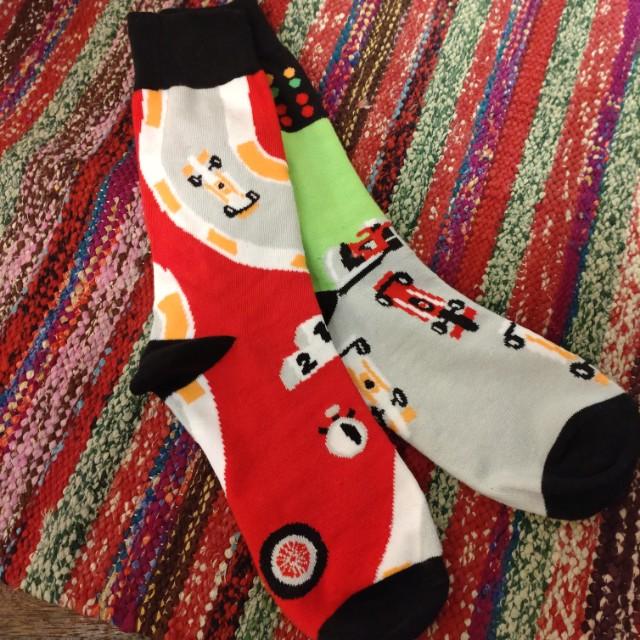 TOPANGA Socks Lady's Circuit Socks Car Carrace Racegame GIFT PRESENT