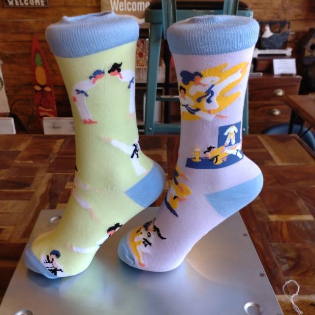TOPANGA Socks　Lady's 　MARTIAL ARTS　KARATE　JUDO FIGHTING 　MILITARYARTS GIFT　PRESENT