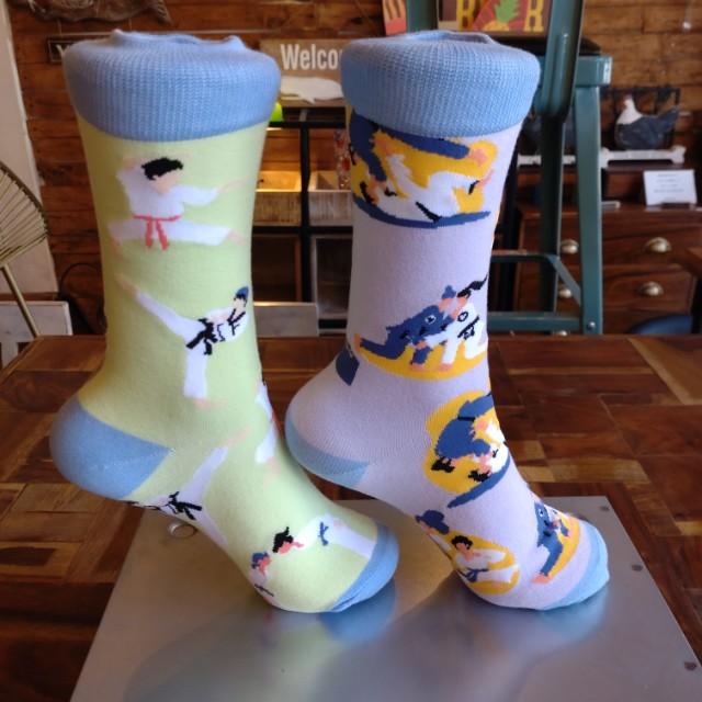TOPANGA Socks　Lady's 　MARTIAL ARTS　KARATE　JUDO FIGHTING 　MILITARYARTS GIFT　PRESENT