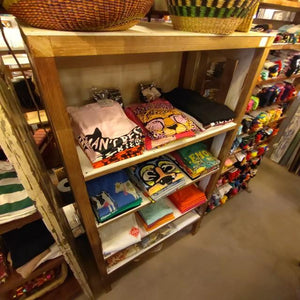 【店頭受取専用商品】TOPANGA　Furniture　アンティーク扉の5段シェルフ　ディスプレイ　什器　インテリア　