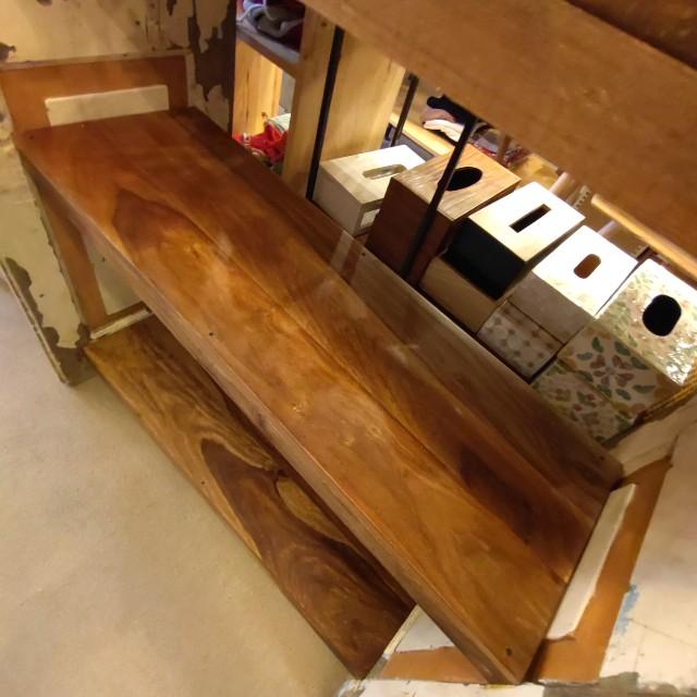 【店頭受取専用商品】TOPANGA　Furniture　アンティーク扉の5段シェルフ　ディスプレイ　什器　インテリア　